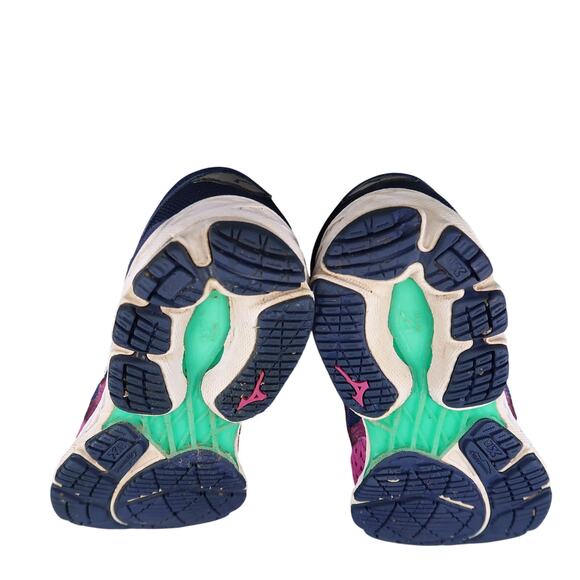 Mizuno Shoes Womens 7 Wave Shadow 2 Road Running Sneaker Athletic Trainer Purple - Picture 12 of 13